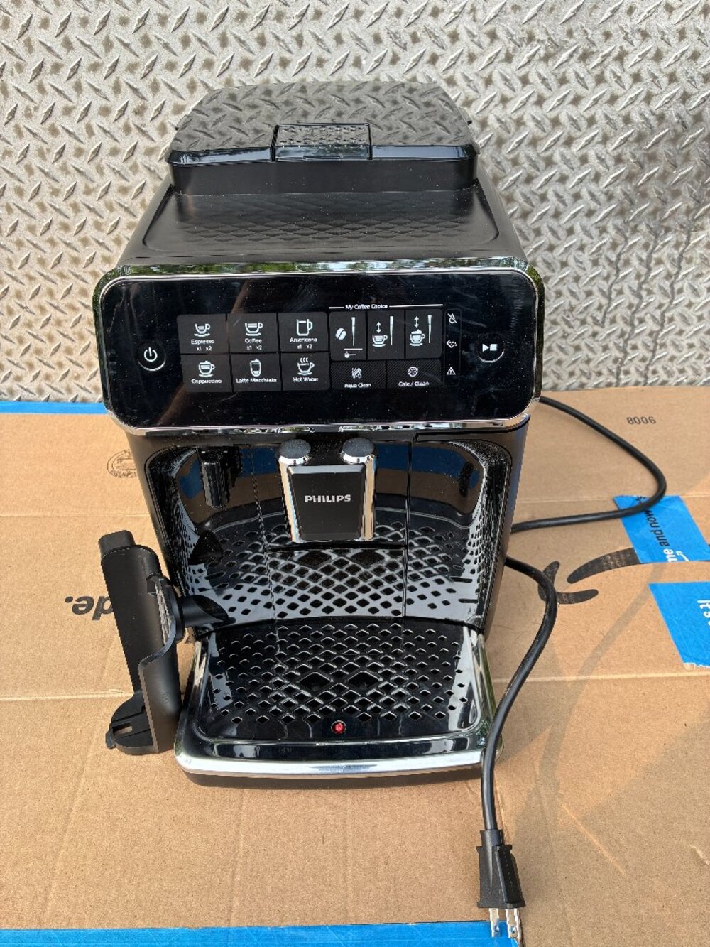 Philips 3200 Series LatteGo Fully Automatic Espresso Machine Black EP3241/54